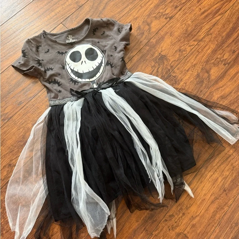 Disney Jack Skellington Halloween Nightmare Before Christmas Dress | Size 4/5